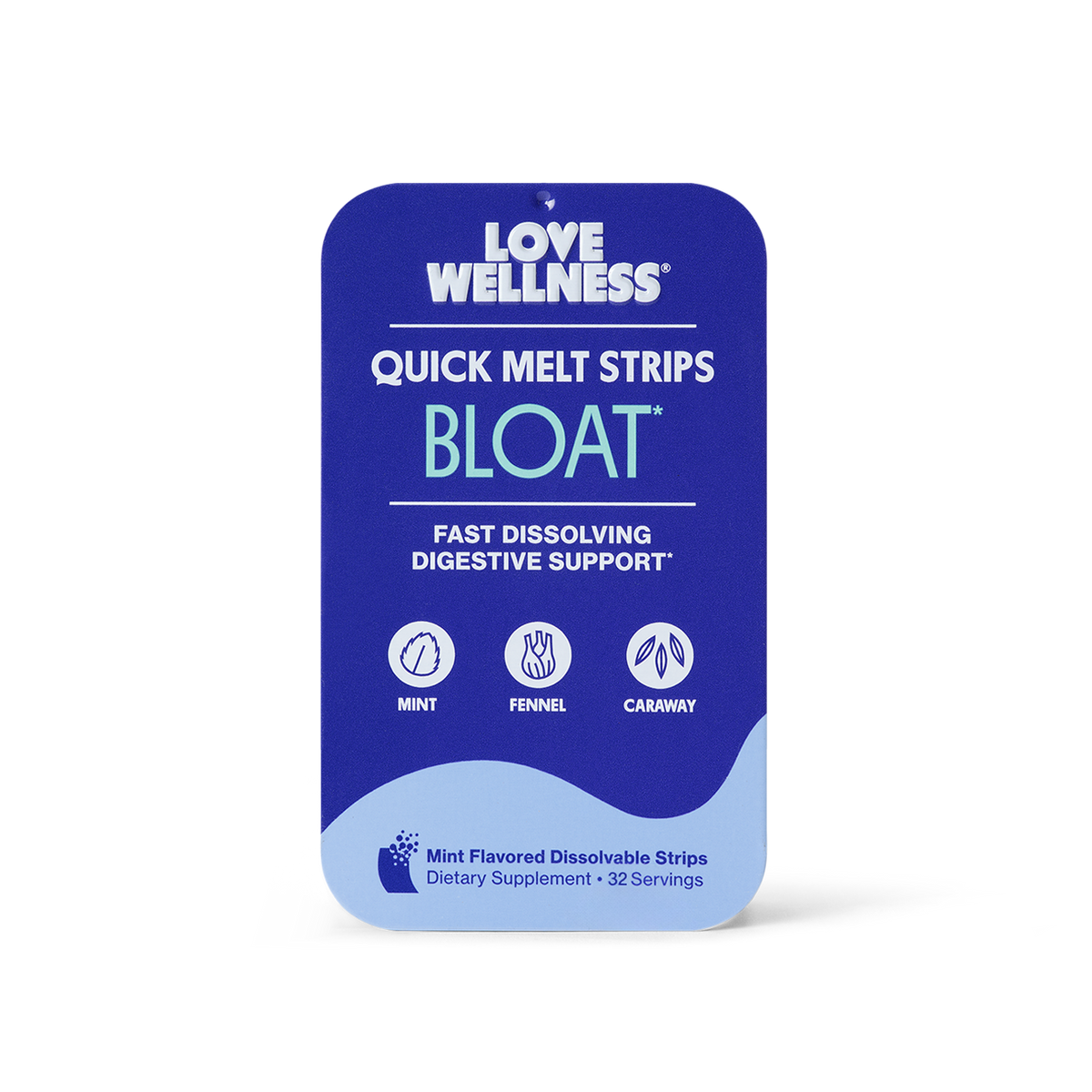 Bloat* Quick Melt Strips - 1 Pack sMQt