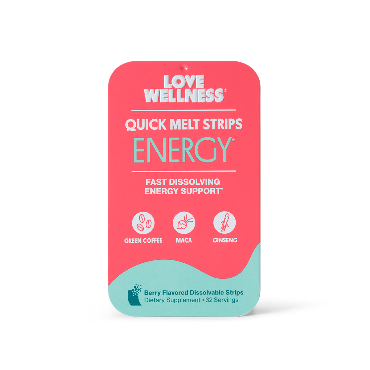 Energy* Quick Melt Strips - 1 Pack