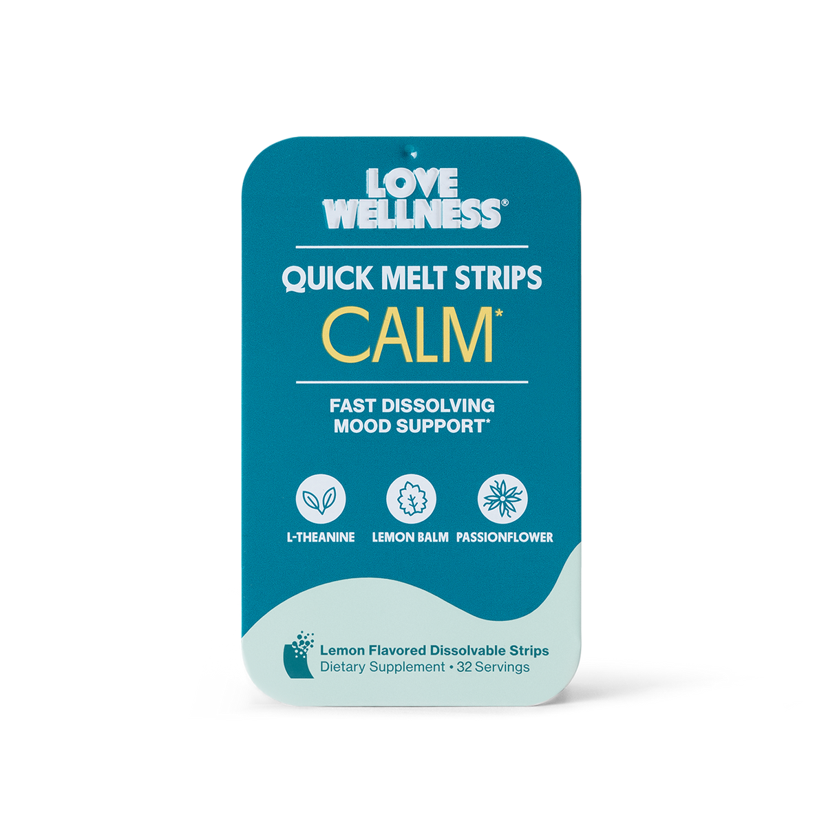 Calm* Quick Melt Strips - 1 Pack 74Ak